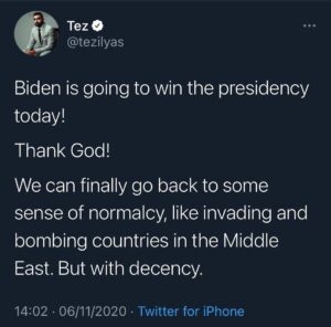 Lady Bunny Instagram - A tweet from 2020: