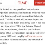 Lady Bunny Instagram - So this is how they’re gonna boot Kamala Harris. By claiming she’s not well-liked or widely trusted enough to fill Biden’s shoes were he to step down/be replaced. Interesting….