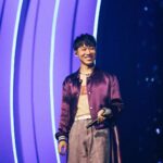 Lai Instagram - 謝謝國民體育日的邀請 🏐️ 在後台看到Bboy 整個熱血沸騰耶 好想下去一起Battle 😂😂 👨： @ben_underhair 💄： @jasperwu2018 📷： @yasashi.jpg #國民體育日