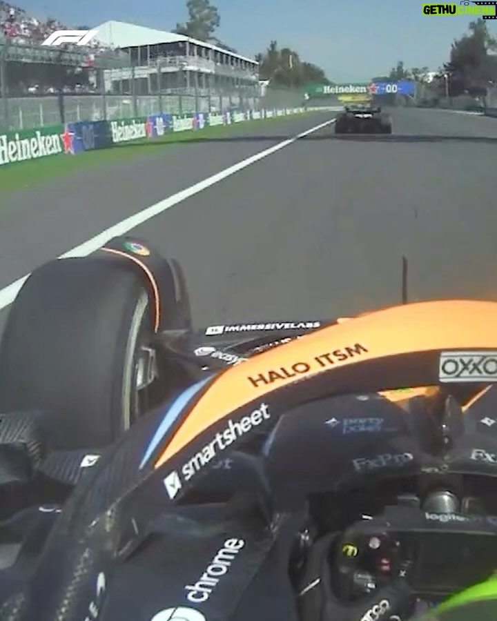 Lando Norris Instagram - From P17 on the grid to P5 at the chequered flag 💪 @landonorris certainly made up for his Q1 exit in qualifying with a superb through-the-field drive in the race 👏 Swipe 👈 to see some of his best moves 🕺 #F1 #MexicoGP @mclaren