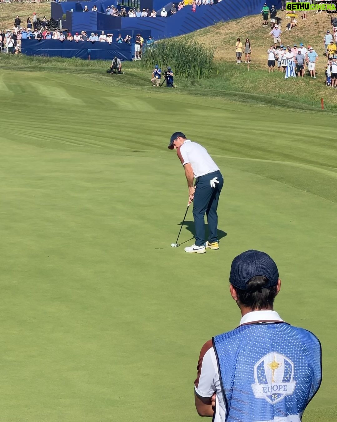 Lando Norris Instagram - my first ever Ryder Cup all thanks to @hilton. what a weekend and even better seeing Europe take the w