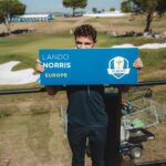 Lando Norris Instagram - my first ever Ryder Cup all thanks to @hilton. what a weekend and even better seeing Europe take the w