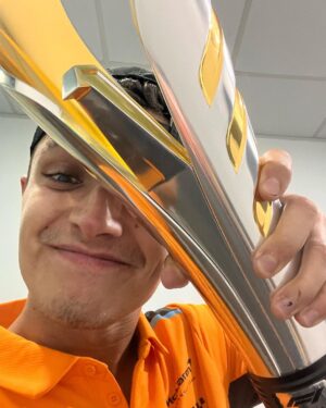 Lando Norris Instagram - CarLando podium!! 🏆 🏆 thanks @mclaren