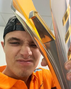 Lando Norris Instagram - CarLando podium!! 🏆 🏆 thanks @mclaren
