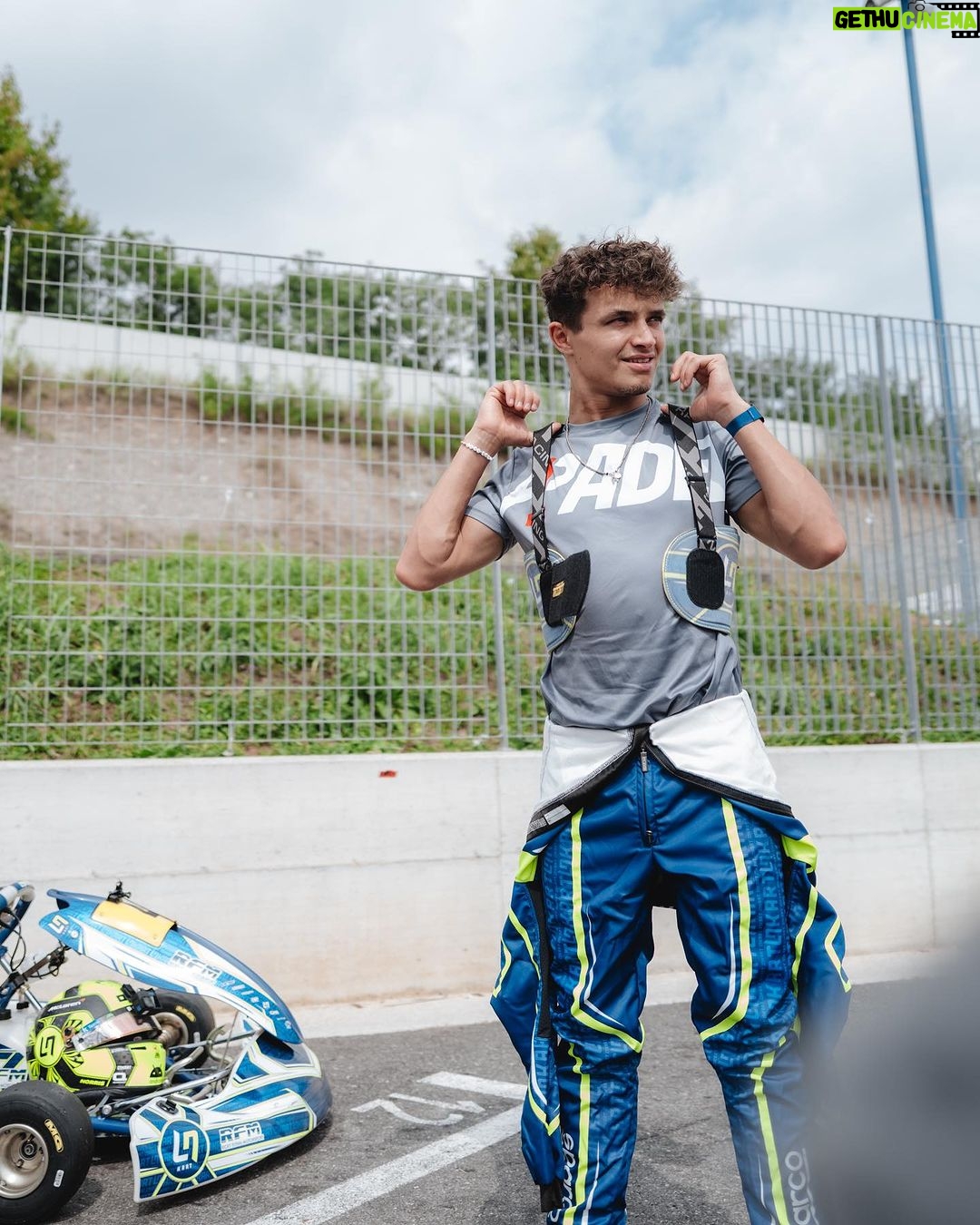 Lando Norris Instagram - Back where it all started @lnracingkart