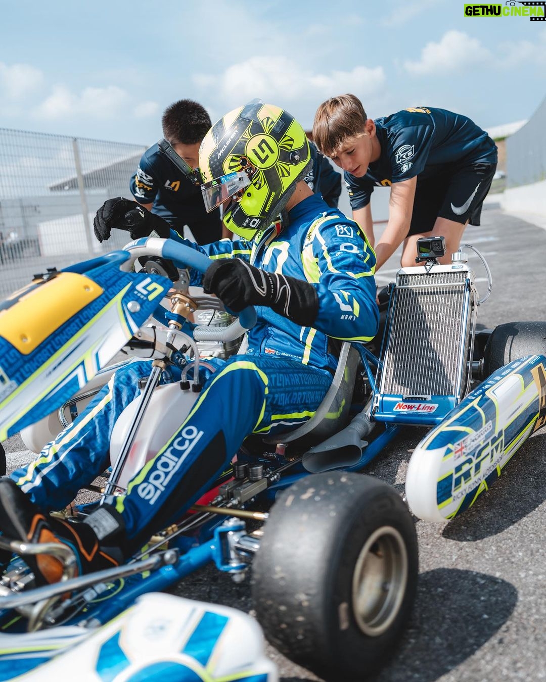 Lando Norris Instagram - Back where it all started @lnracingkart