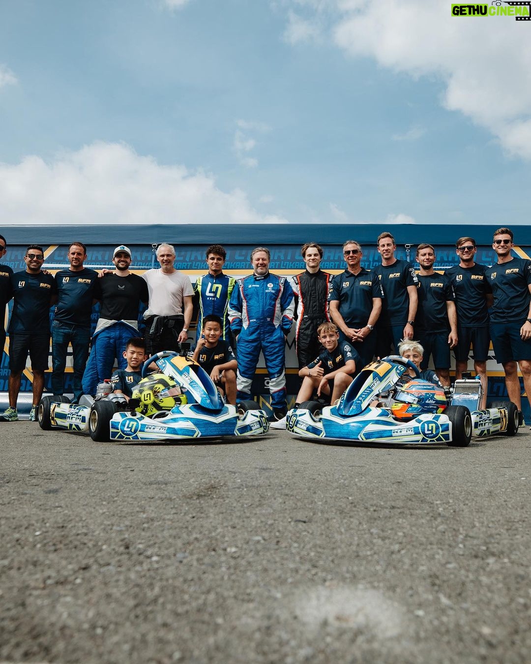 Lando Norris Instagram - Back where it all started @lnracingkart