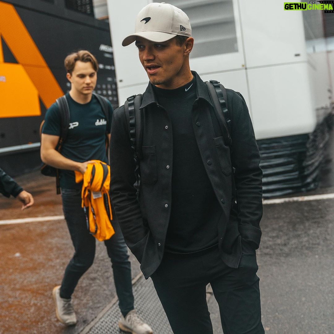 Lando Norris Instagram - It’s race weekend time 🖤🧡 Spa, Belgium