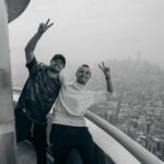 Lando Norris Instagram – Broeders in NYC 🗽 @martingarrix Empire State Building, New York