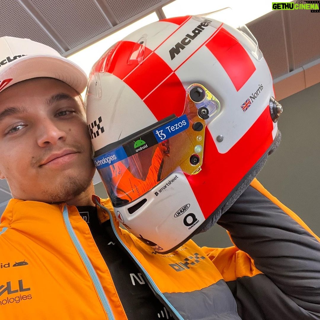 Lando Norris Instagram - Monaco edition 2K23. Old School. 84 Circuit de Monaco