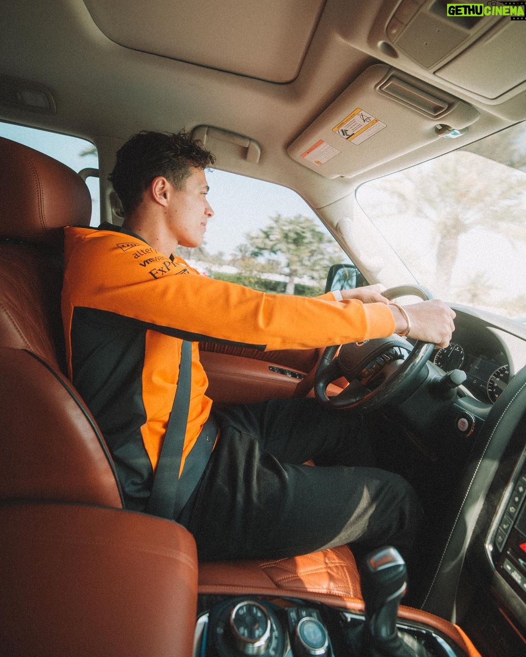 Lando Norris Instagram - Buckle up, we’re going f1ing