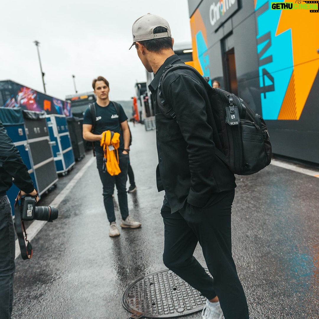 Lando Norris Instagram - It’s race weekend time 🖤🧡 Spa, Belgium