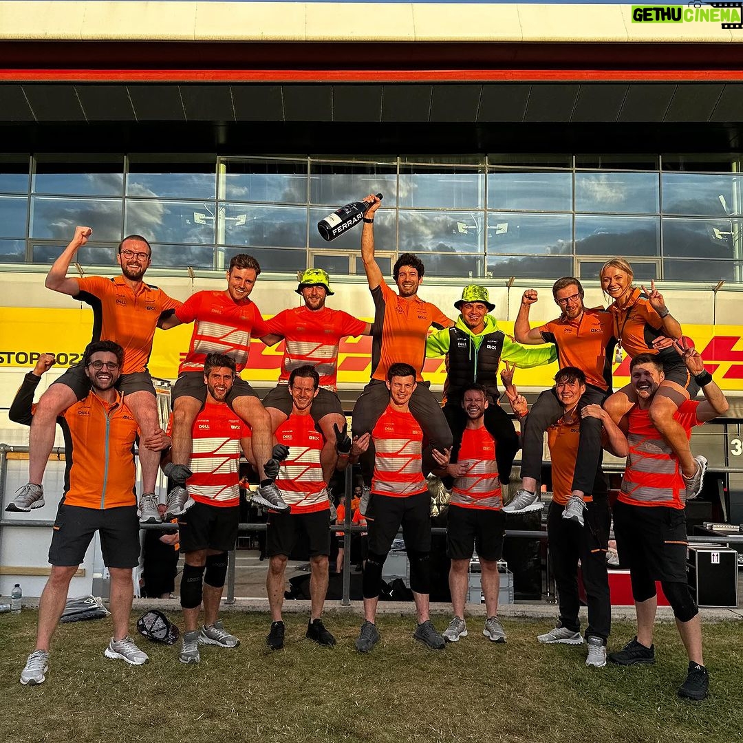 Lando Norris Instagram - what a weekend 🇬🇧 Silverstone Circuit