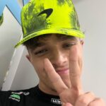 Lando Norris Instagram - P2 in Qualy at home 🇬🇧!! Unbelievable! You fans are crazy, thanks for all the support 💙 Same tomorrow pls 😁 Silverstone Circuit