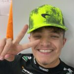 Lando Norris Instagram - P2 in Qualy at home 🇬🇧!! Unbelievable! You fans are crazy, thanks for all the support 💙 Same tomorrow pls 😁 Silverstone Circuit
