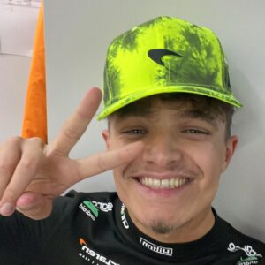 Lando Norris Instagram - P2 in Qualy at home 🇬🇧!! Unbelievable! You fans are crazy, thanks for all the support 💙 Same tomorrow pls 😁