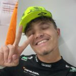 Lando Norris Instagram - P2 in Qualy at home 🇬🇧!! Unbelievable! You fans are crazy, thanks for all the support 💙 Same tomorrow pls 😁 Silverstone Circuit