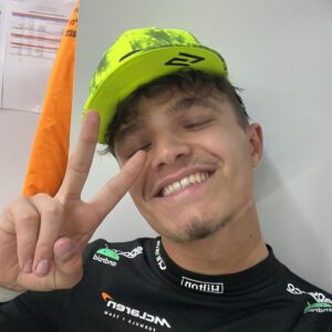Lando Norris Instagram - P2 in Qualy at home 🇬🇧!! Unbelievable! You fans are crazy, thanks for all the support 💙 Same tomorrow pls 😁