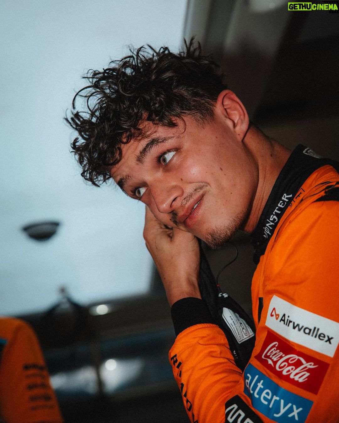 Lando Norris Instagram - solid first day back