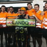 Lando Norris Instagram - THREE PODIUMS IN A ROW BABY!