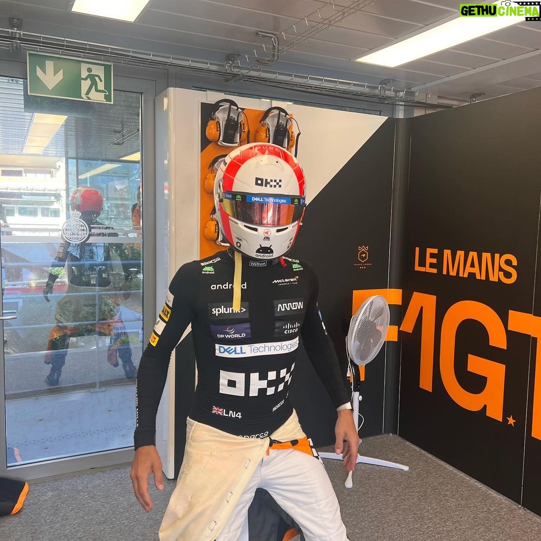 Lando Norris Instagram - Monaco edition 2K23. Old School. 84 Circuit de Monaco