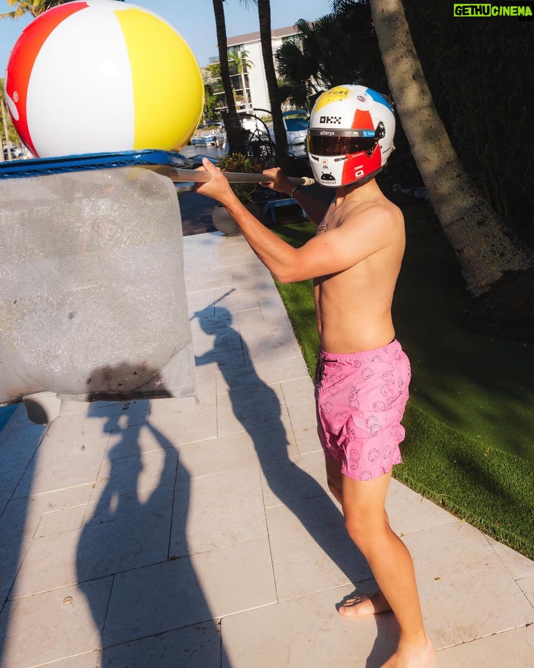 Lando Norris Instagram - Ball is life 🏖️ Miami, Florida
