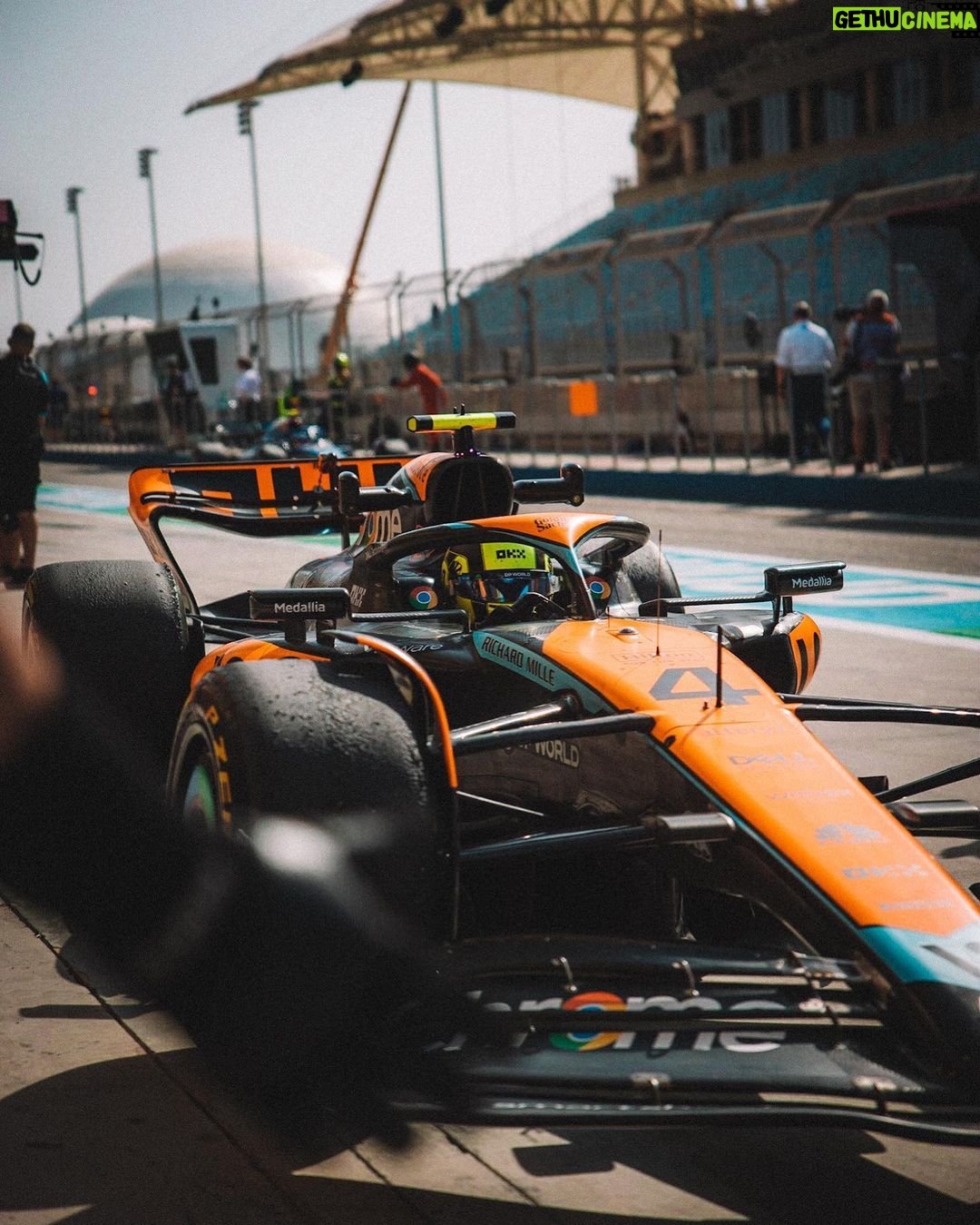 Lando Norris Instagram - Busy 5 days, but now the real work begins Bahrain