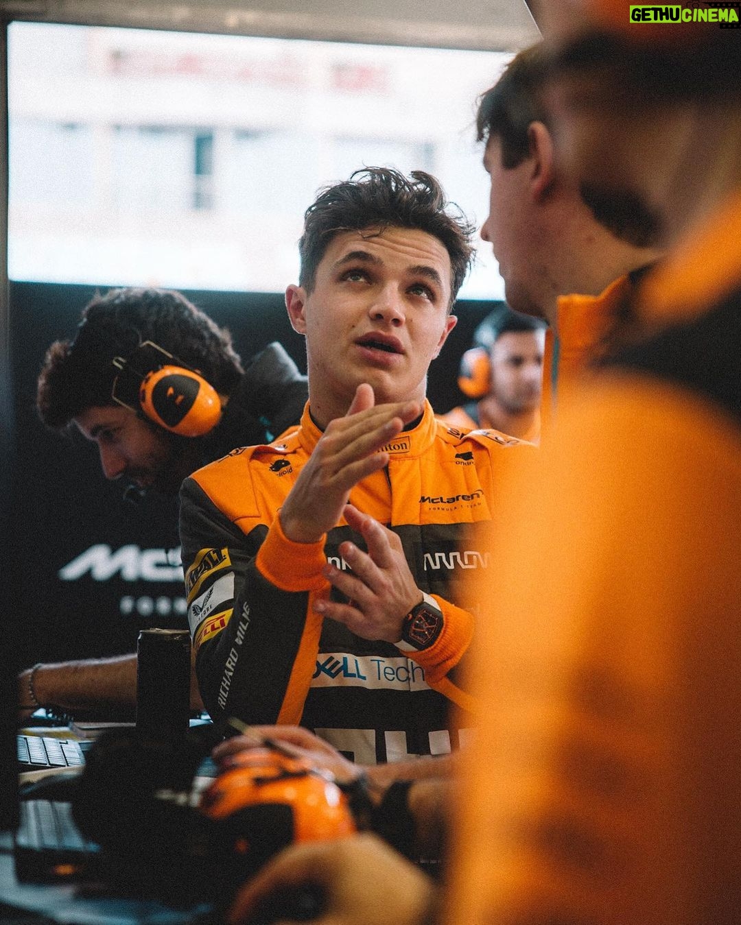 Lando Norris Instagram - Busy 5 days, but now the real work begins Bahrain