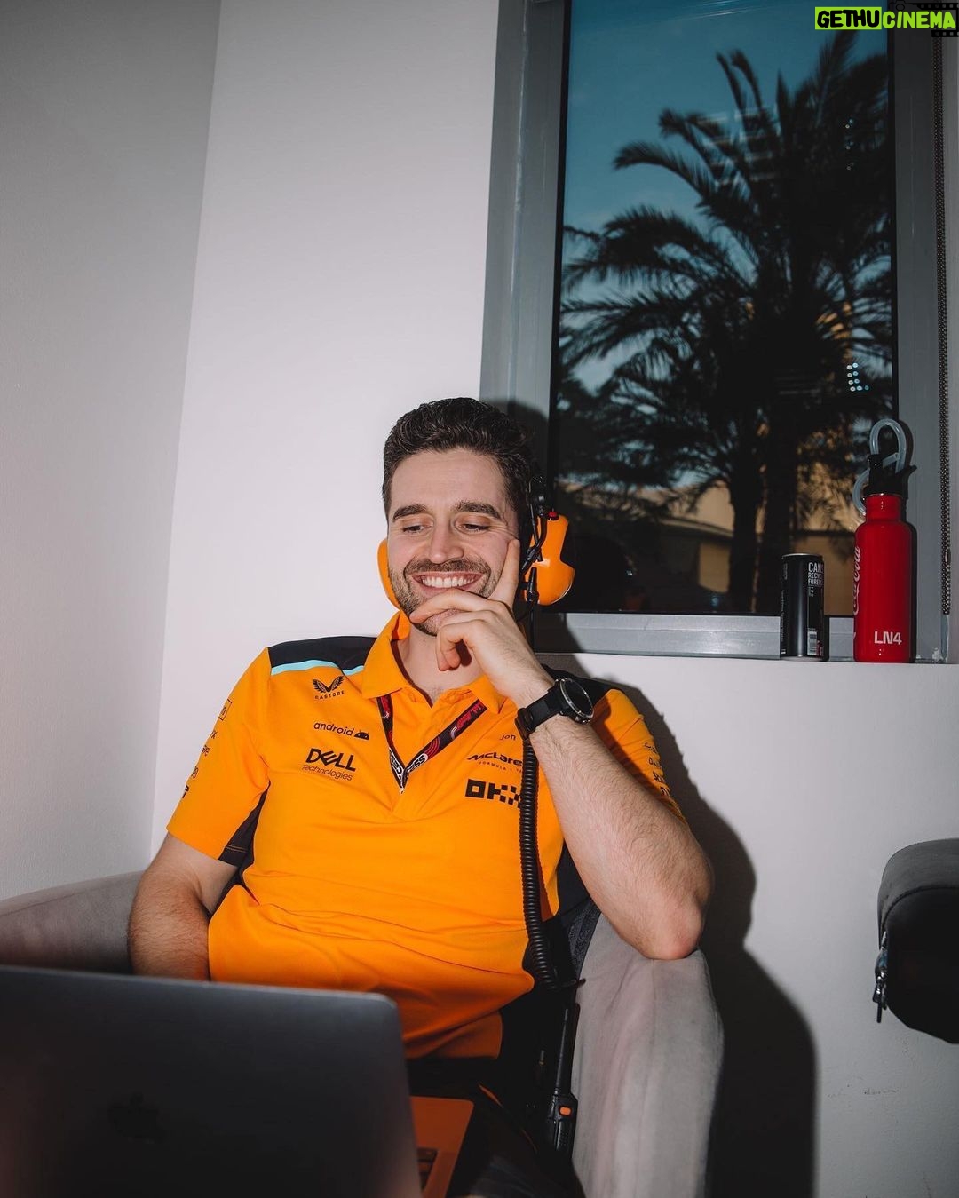 Lando Norris Instagram - Busy 5 days, but now the real work begins Bahrain