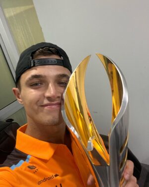 Lando Norris Instagram - CarLando podium!! 🏆 🏆 thanks @mclaren