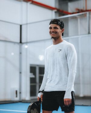 Lando Norris Instagram - getting warmed up