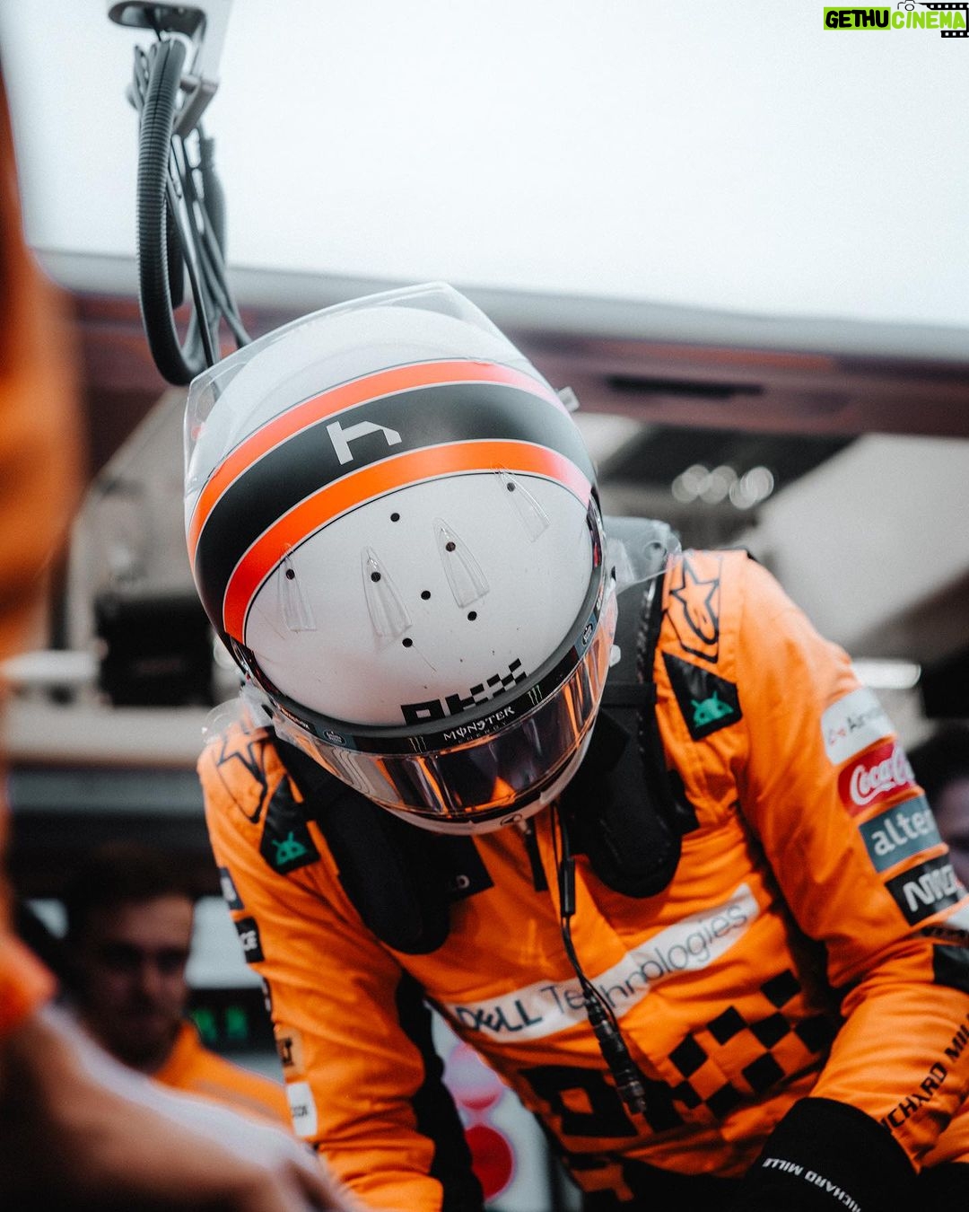 Lando Norris Instagram - solid first day back