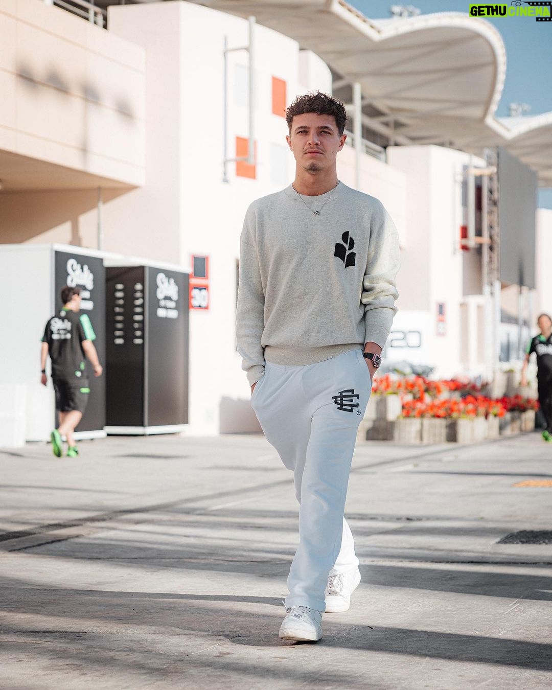 Lando Norris Instagram - solid first day back
