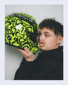 Lando Norris Instagram - new season, new helmet, new passport photos