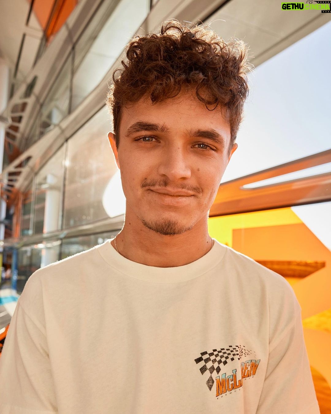 Lando Norris Instagram - There’s nowhere else I’d rather be. Proud to say I’m staying with @mclaren, let’s carry on what we started 🧡 McLaren Technology Centre