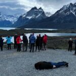 Larissa Bracher Instagram - #tbt de alguns plankings na Patagônia Argentina. Eu e @paulinhomoska nos divertimos com isso..rs