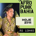 Larissa Luz Instagram - Daqui a pouquinho @gnt por aí!!! Euzinha conversando com artistas, com o público, com equipe..sobre moda e música, sobre essa junção imagética sonora que compõe e constrói a identidade do @afropunkbahia !!! ✨ Look 1- @meninosrei Look2- @dendezeiro Stylist: @jumaiajumaia Make: @_beberes Cabelo: @edemilsonandradee 🍃🩷✨