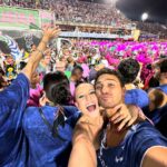 Larissa Manoela Instagram - ALEGRIA & AMOR 🩷🩵❤️💙 Sambódromo da Marquês de Sapucaí