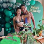 Larissa Manoela Instagram - My valentine 💚 e seu pré niver 🥳 Te amo @andreluizframbach!