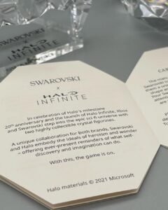 Larry Hryb Instagram - We’ve teamed up with @swarovski to celebrate the 20th anniversary of @halo and the launch of #HaloInfinite, creating two must-have collectibles – including Master Chief’s iconic Mjolnir helmet. Enter to win one of 117 Swarovski x Halo collections http://swarov.ski/6011kIO13 Seattle, Washington