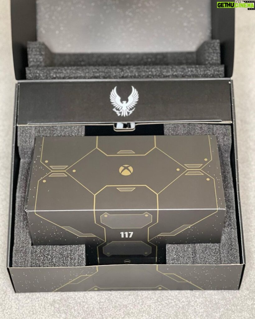 Larry Hryb Instagram - Behold the Xbox Series X Halo Infinite LE Bundle Microsoft Corporate Headquarters