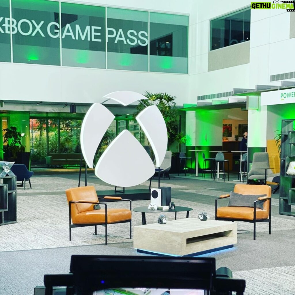 Larry Hryb Instagram - The set is ready for our live stream. See you today at 2p ET/11a PT/1700 GMT Microsoft Corporate Headquarters