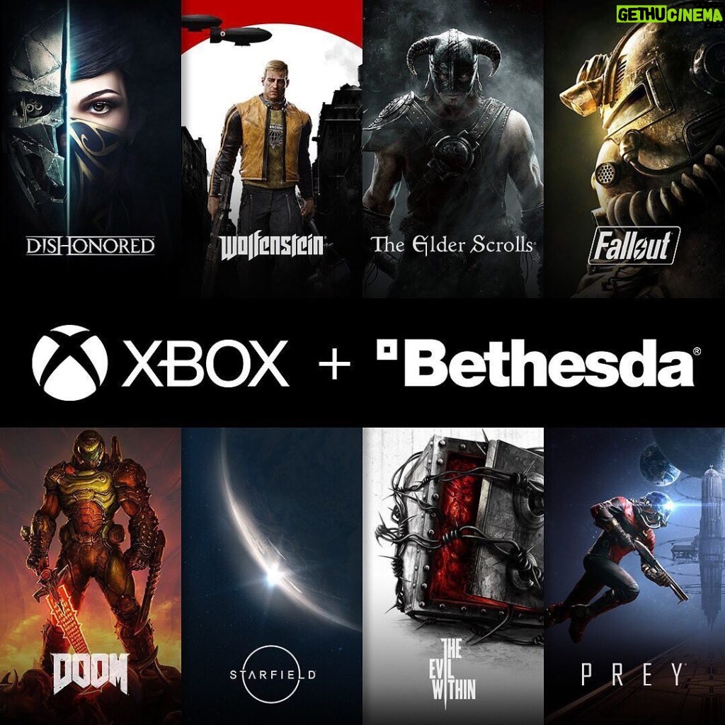 Larry Hryb Instagram - Excited to welcome the talented teams and beloved game franchises of @Bethesda to Team Xbox! News here https://news.xbox.com/en-us/2020/09/21/welcoming-bethesda-to-the-xbox-family/
