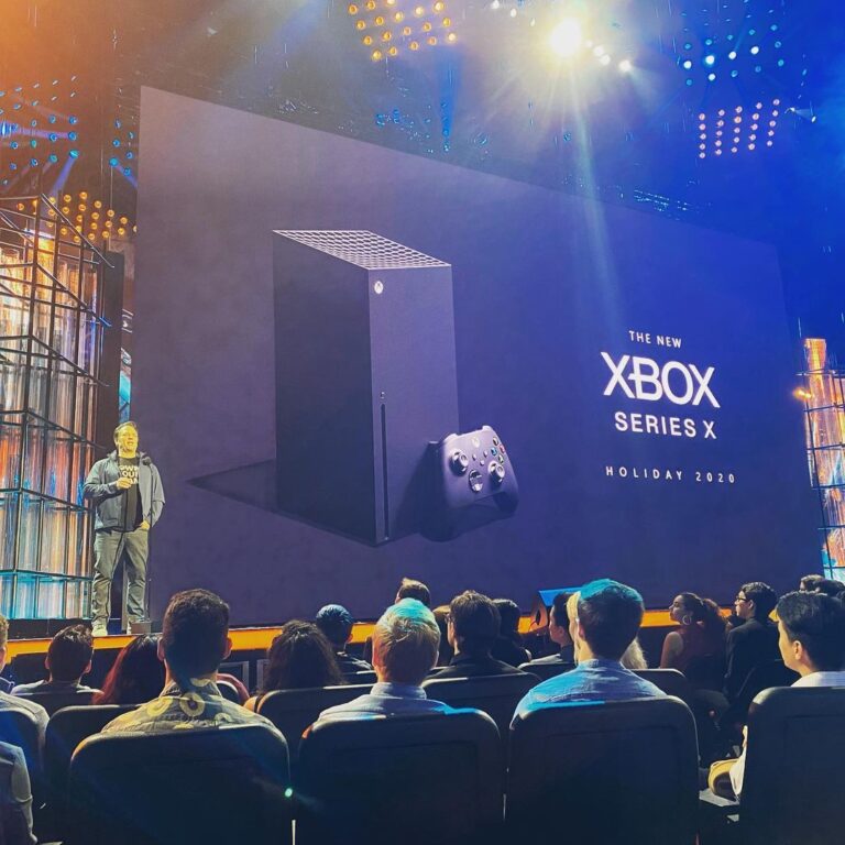Larry Hryb Instagram - Phil Spencer unveils Xbox Series X at The Game Awards Peacock Theater