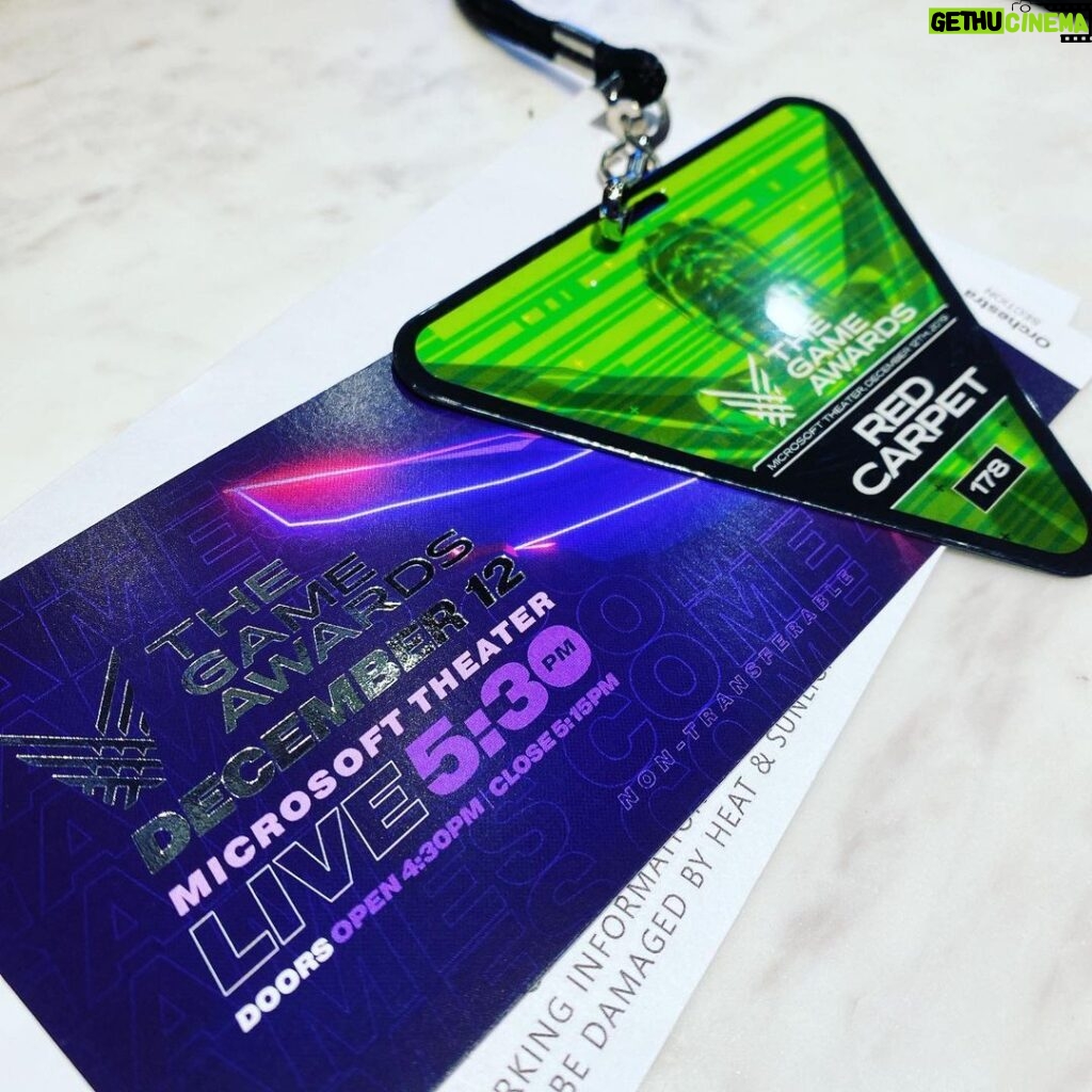 Larry Hryb Instagram - Almost showtime ! #thegameawards Crypto.com Arena