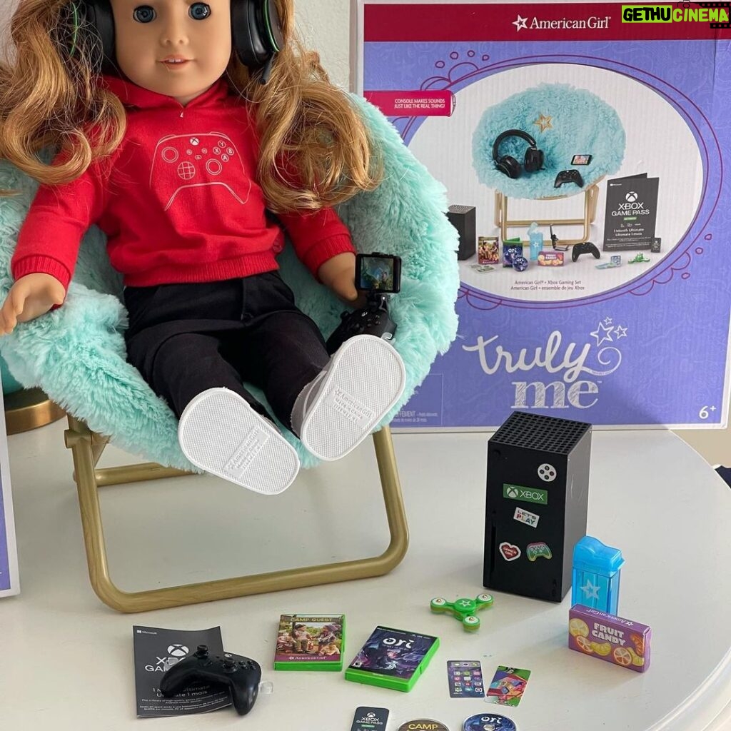 Larry Hryb Instagram - I am so excited about this Xbox / American Girl Partnership - with a small daughter about to embark on her own gaming discovery journey, I hope she is inspired by this to pursue her own gaming dreams like her dad did. Seattle, Washington