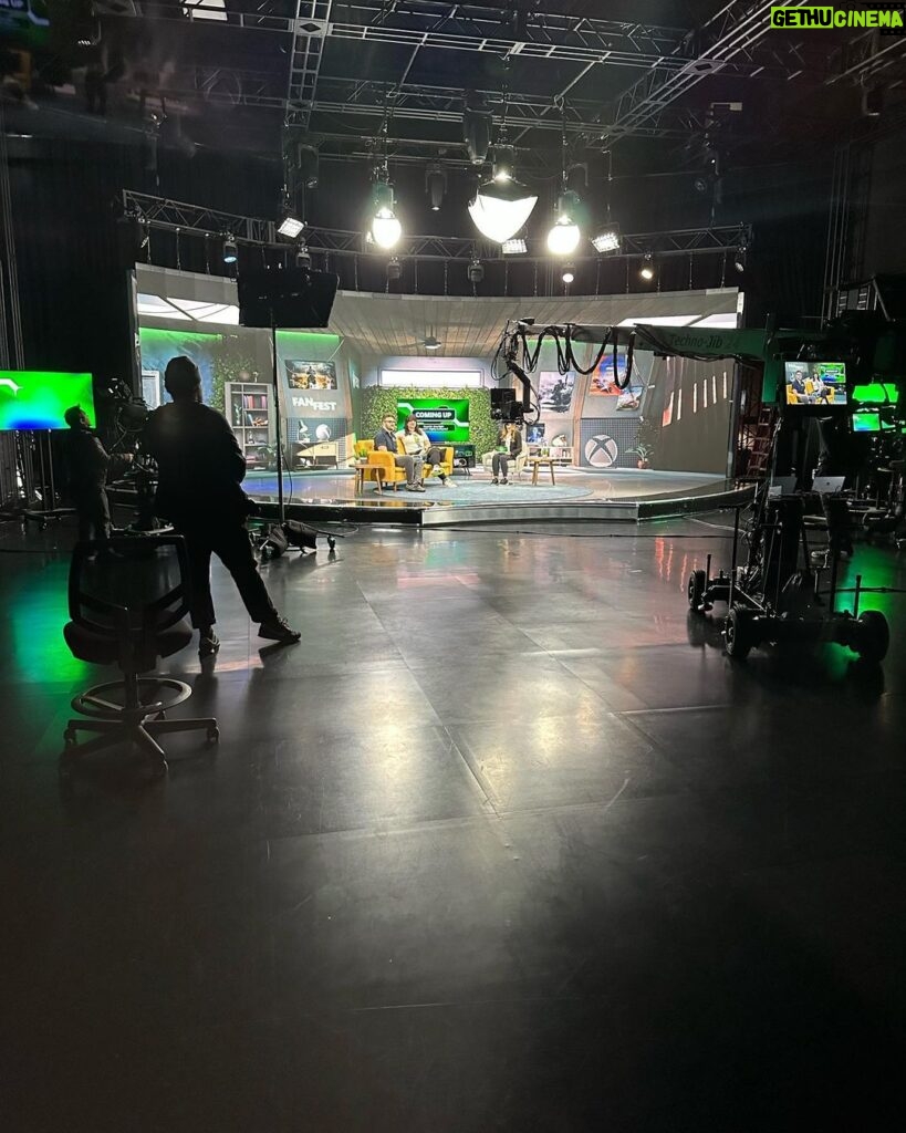 Larry Hryb Instagram - Good to be back on set (and camera) with Xbox. Seattle, Washington