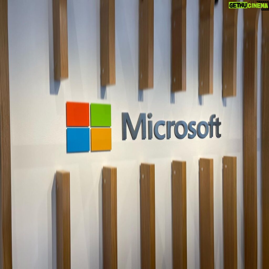 Larry Hryb Instagram - First day back in the office in two years! Microsoft Corporate Headquarters