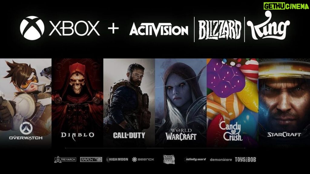 Larry Hryb Instagram - Please join us in welcoming Activision Blizzard to the Xbox family 💚🎮⌨️📱 Microsoft Corporate Headquarters