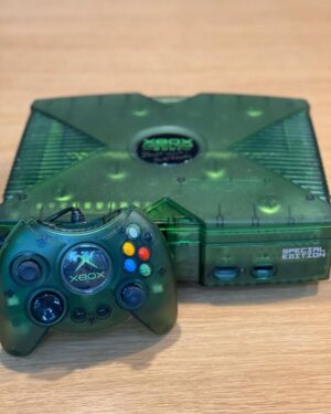 Larry Hryb Instagram - Twenty years ago today Xbox was born. Here is a look at then special launch console the team received as a launch gift. And the special controller created to celebrate Xbox Live launching a year later. #xbox20